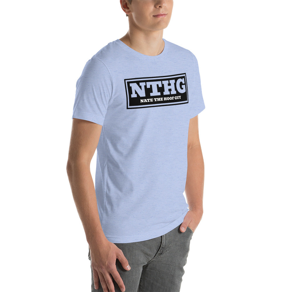 Unisex t-shirt black logo