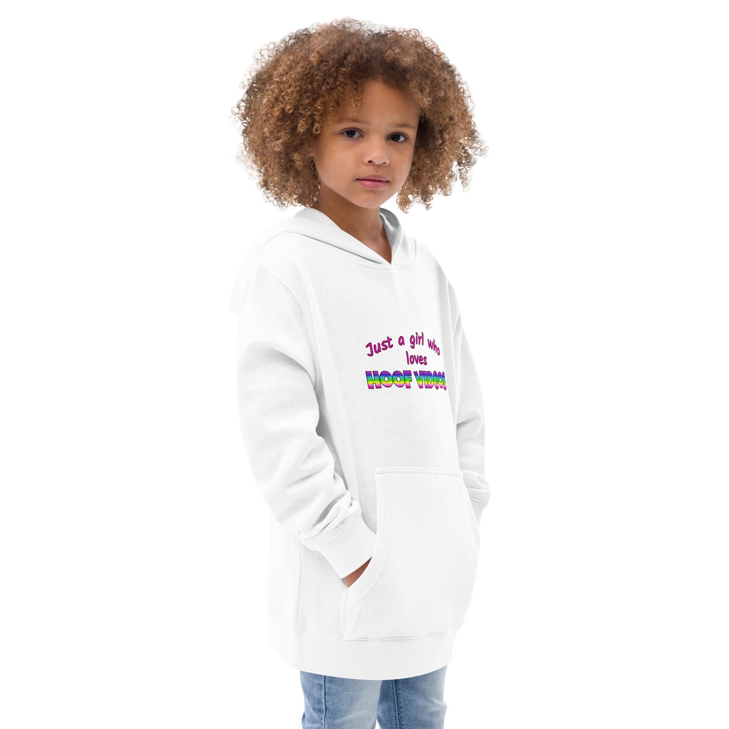 Kids fleece hoodie