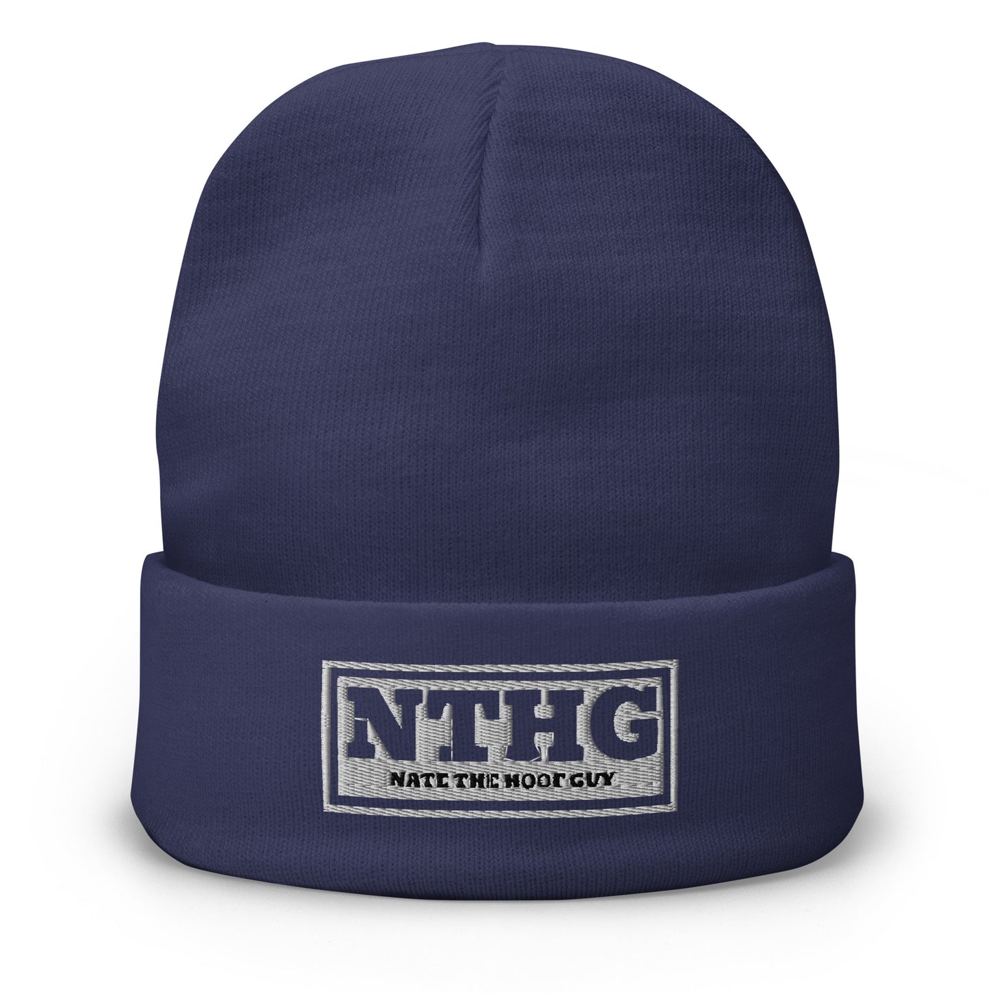 Embroidered Beanie – Nate the Hoof Guy